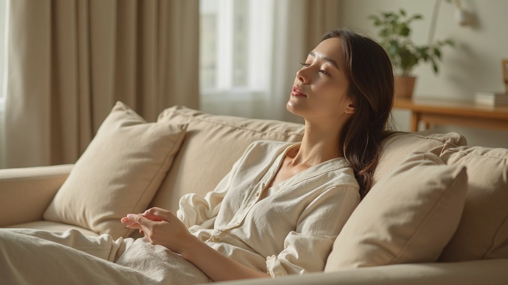 落ち着いた色彩でコーディネートされた上質なリビング空間